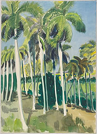 Emilio Sanchez,View of Ranch El Valle in Camaguey Cuba, 1950, Metropolitan Museum of Art, copyright The Emilio Sanchez Foundation