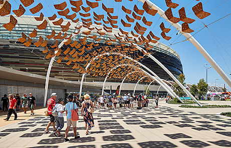 Optus Stadium Park by HASSELL