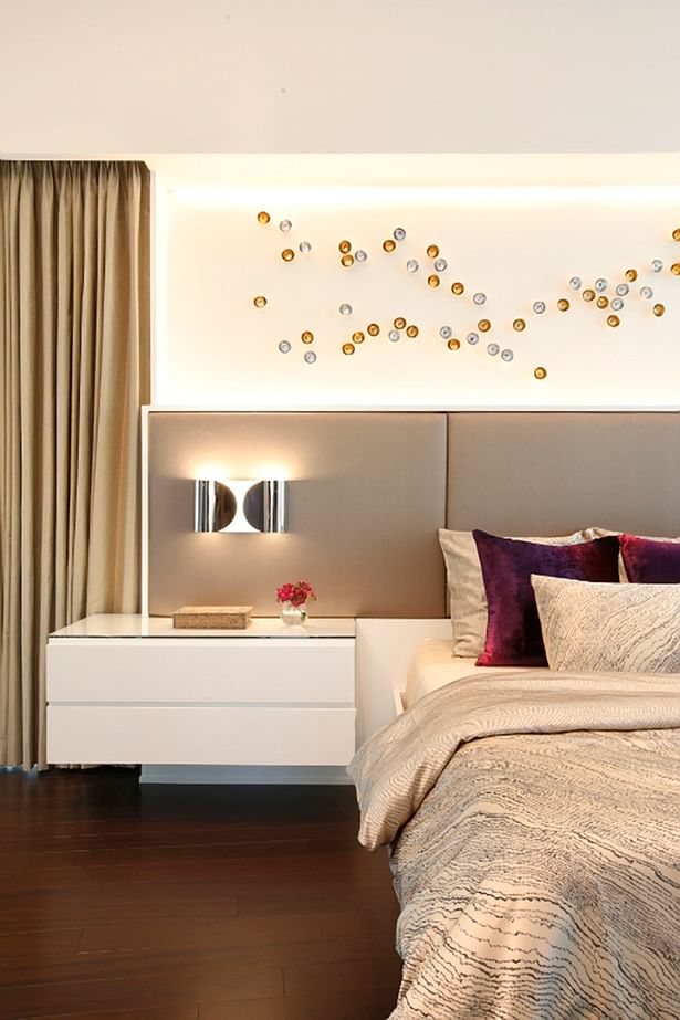 Master Bedroom - Residential Interior Design Project in Canada by DKOR Interiors