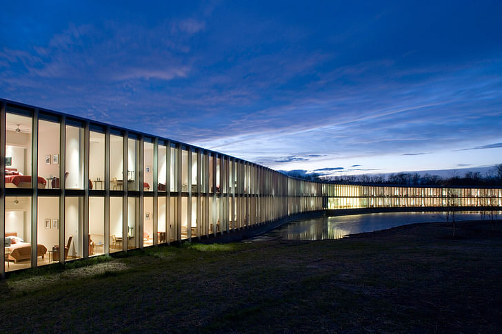 The Howard Hughes Medical Institute, Janelia Farms Campus, Architect: Rafael Viñoly Architects, P.C. © Brad Feinknopf