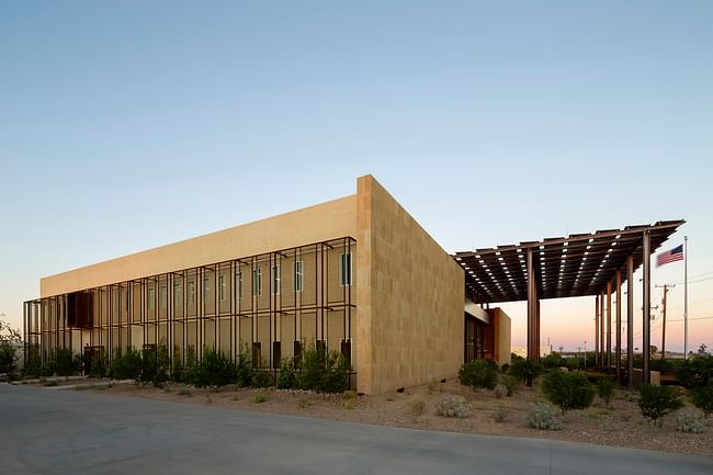 John M. Roll United States Court House, photo by Lawrence Anderson/ESTO, courtesy of Ehrlich Architects.