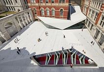 V&A Museum addition includes $70M all-porcelain public courtyard