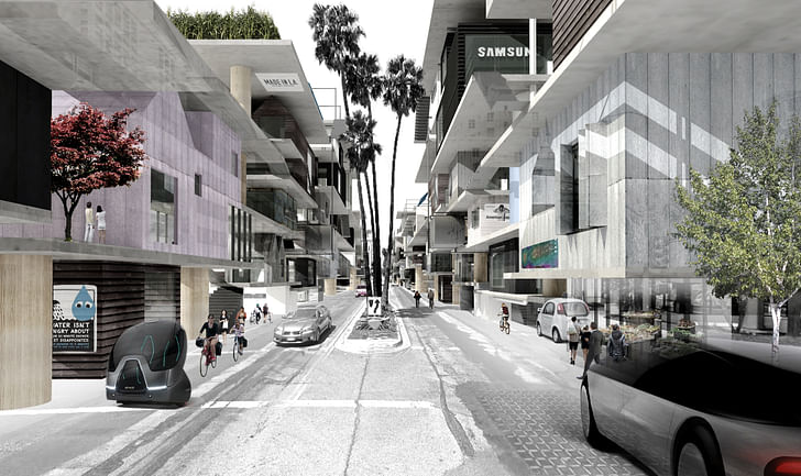 wHY's 'Un \ Folding Wilshire'. Image courtesy of A+D Museum.