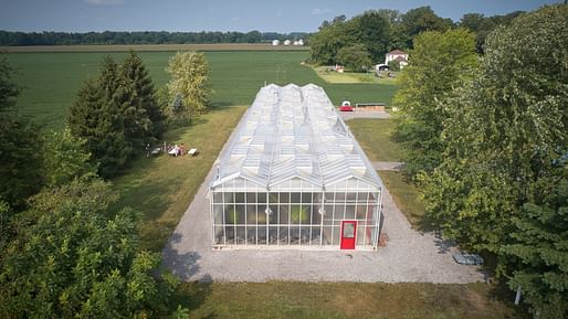 Granor Greenhouse by Wheeler Kearns Architects; Granor Farm, Three Oaks, MI. Photo credit: Tom Harris, Tom Harris Architectural Photography