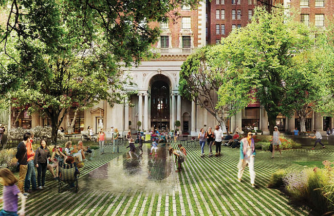 From Agence Ter and Team's Pershing Square Renew proposal. Image: Agence Ter and Team.