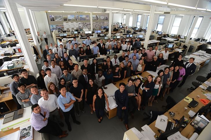 Rafael Viñoly Architects' New York City team. Photo courtesy of the firm.