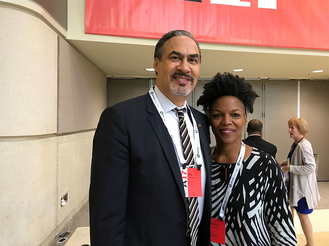 The power couple, Phil & Nnenna Freelon