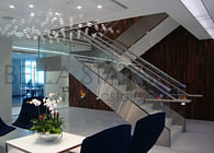 High end commercial staircases