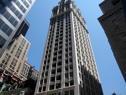 Liberty Tower in Lower Manhattan, which Joseph Pell Lombardi's firm converted in the late 1970s. Image: Gryffindor/Wikimedia Commons (CC BY-SA 3.0)