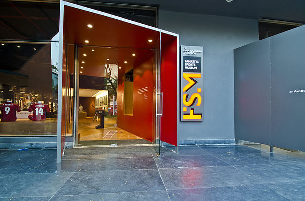 Entrance to Fanattic Sports Museum, Kolkata