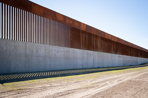 A stretch of newly constructed border wall near McAllen, Texas. Photo: U.S. Customs and Border Protection/Flickr