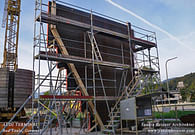 Construction. Audi Brand Terminal. Bad Toelz, Germany