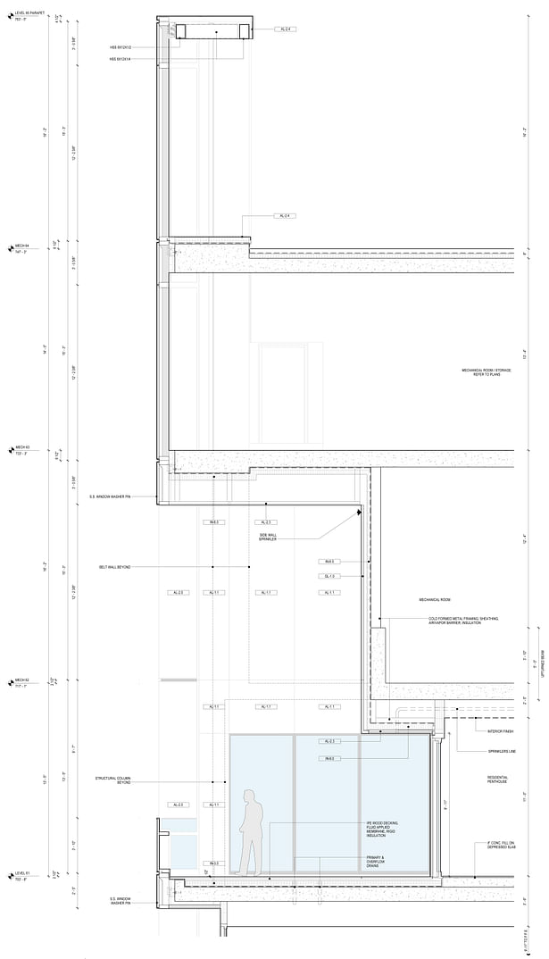 Penthouse Terrace Section