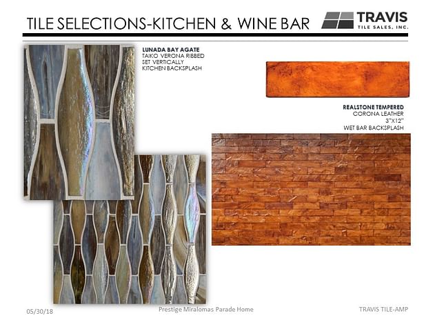 Tile Selections Kitchen & Wine Bar