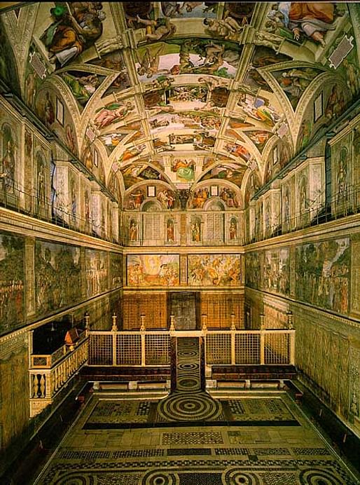 LEDs will be installed in the Sistine Chapel to help prevent the work's deterioration. Credit: Wikipedia