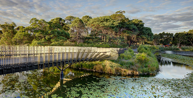 Bara Bridge, Sydney. Sam Crawford Architects Photographer Brett Boardman