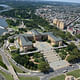 East Terrace Aerial Mockup. Image courtesy of the Philadelphia Museum of Art.