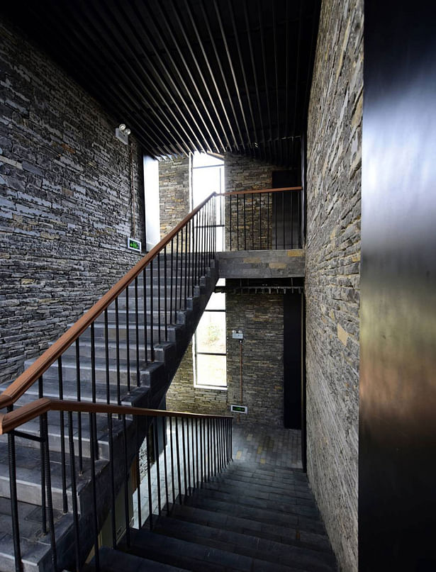 Indoor staircase Credits: West-line Studio