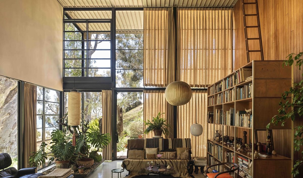 The Eames House reopens following Los Angeles wildfire restoration work