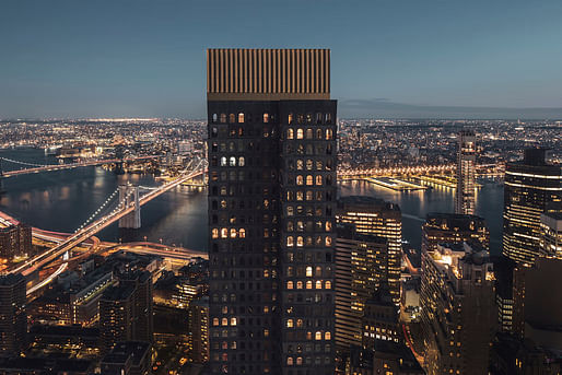 130 William Street by Adjaye Associates in Lower Manhattan. Image © Ivane Katamashvili