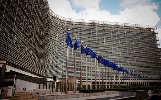 The European Union headquarters in Brussels. Image courtesy of Pexels / Ovid Burke. 