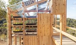 IAAC students build advanced prototype greenhouse for food and energy production
