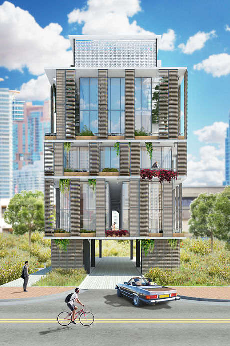 Multifamily Residential proposal in north beach