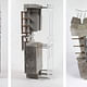 Sectional Models by Student Elizabeth Himmel, DSGN 6100. Image courtesy of Tulane School of Architecture