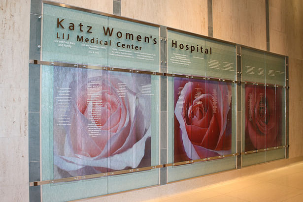 Katz Women's Hospital Benefators Wall