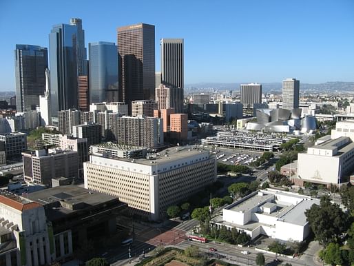 Downtown Los Angeles. Image courtesy of Wikimedia Commons / Geographer.