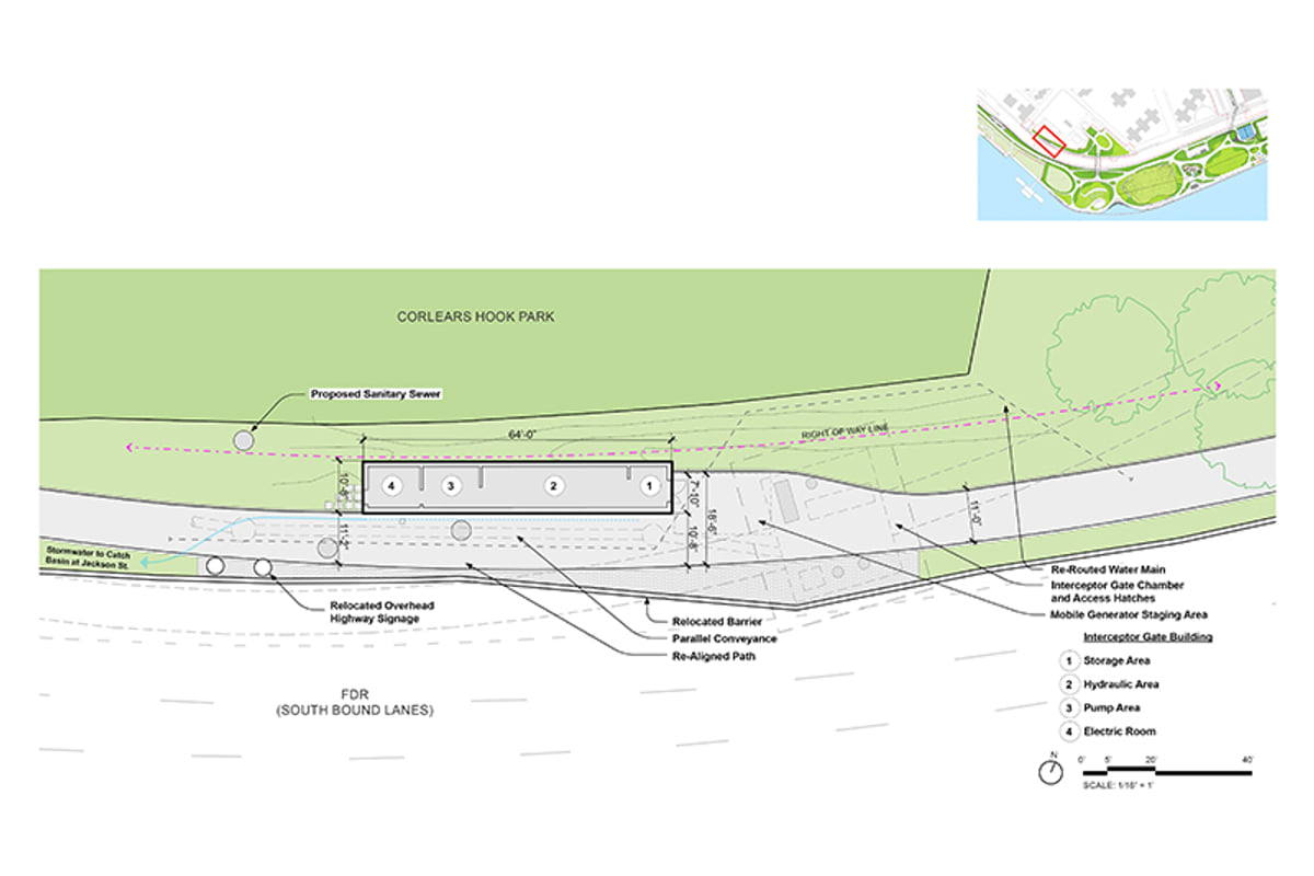 East Side Interceptor Gate Buildings | One Architecture & Urbanism ...