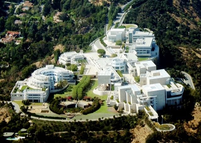 The Getty Center - Getty Conservation Institute (GCI) and J