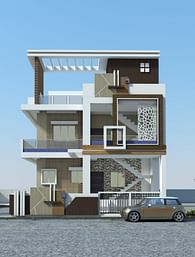 Home design for Mr. Satish Pawar, Buldana Maharashtra