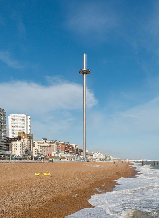 The BA i360 June 2016. Image courtesy of British Airways i360/Kevin Meredith