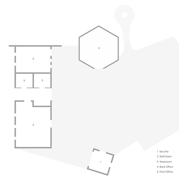 Dorm, Back office & Front Office Layout