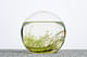 A balanced ecosystem in a sealed glass sphere. Composed of a few shrimp, a sea fan, algae, decorative shells, and gravel in water, the Ecosphere is a spin-off from NASA’s research on self-contained communities for human space exploration. According to its makers, it can maintain a living environment for up to 20 years without the need for maintenance. EcoSphere®, by EcoSphere Associates; USA, 1982.