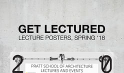 And the most popular Spring '18 architecture school lecture poster is...