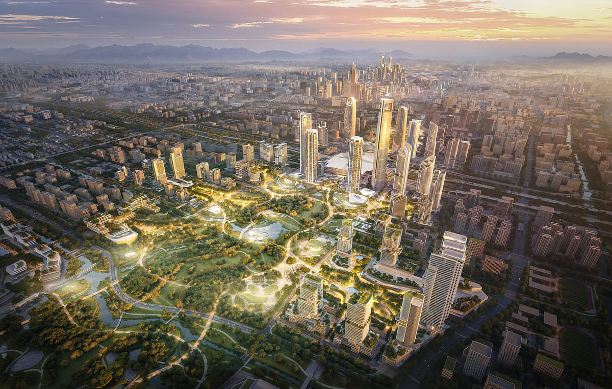 SOM and GAD win chance to deliver Hangzhou Science and Technology Innovation Central Business District in China