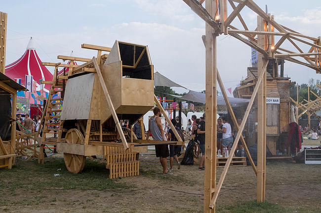 Project Village at The Valley of Arts festival in Hungary (via flickr).