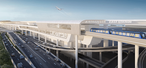 Plans for a new AirTrain link at LaGuardia airport in New York City have increased by over 400% since they were first unveiled. Image courtesy of the office of the Governor of New York. 