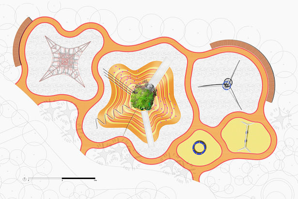 King of the Hill Playground Plan