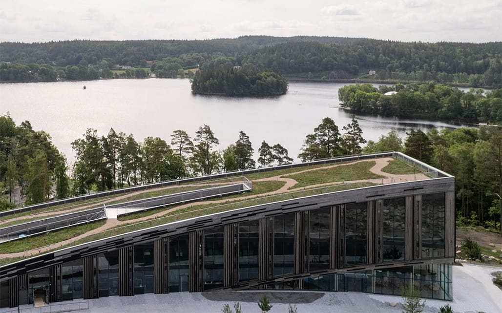 Gert Wingårdh's stunning installation at this week's Stockholm