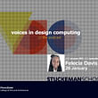 The "Voices in Design Computing" podcast series has been organized by Heather Ligler, assistant teaching professor of architecture, as part of her work as an inaugural Stuckeman Diversity and Inclusion Fellow.