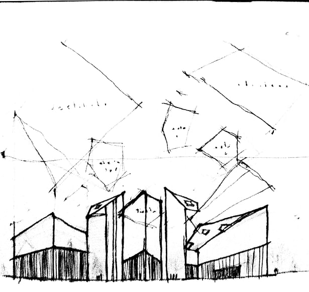 Original Sketch for Volume Concept