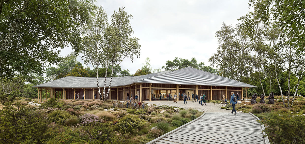 ADEPT wins visitor center for Danish Viking Center | ADEPT | Archinect