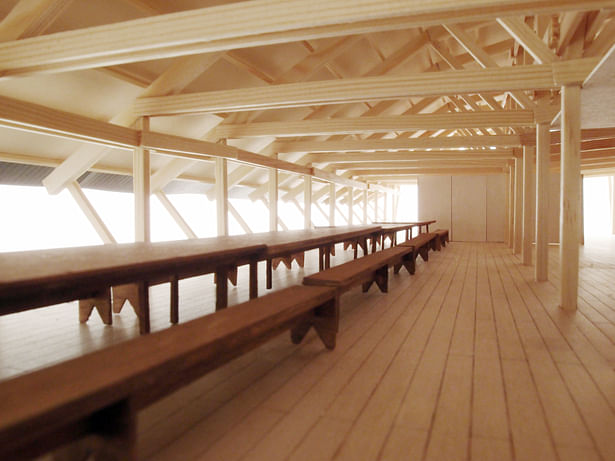 Interior Perspective (photographed model)