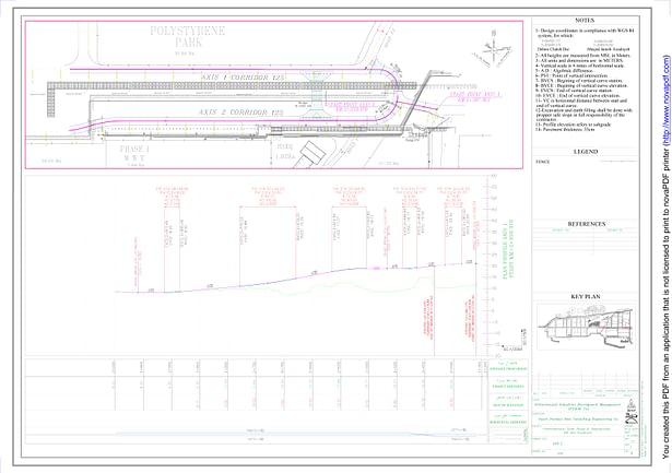 b-Sample Of Road Plan Profile