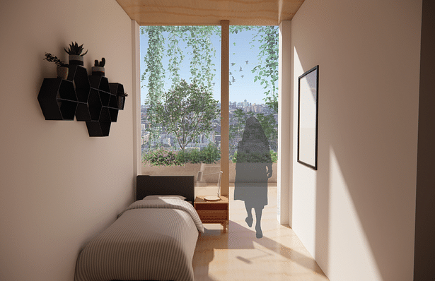 Patient Room Render