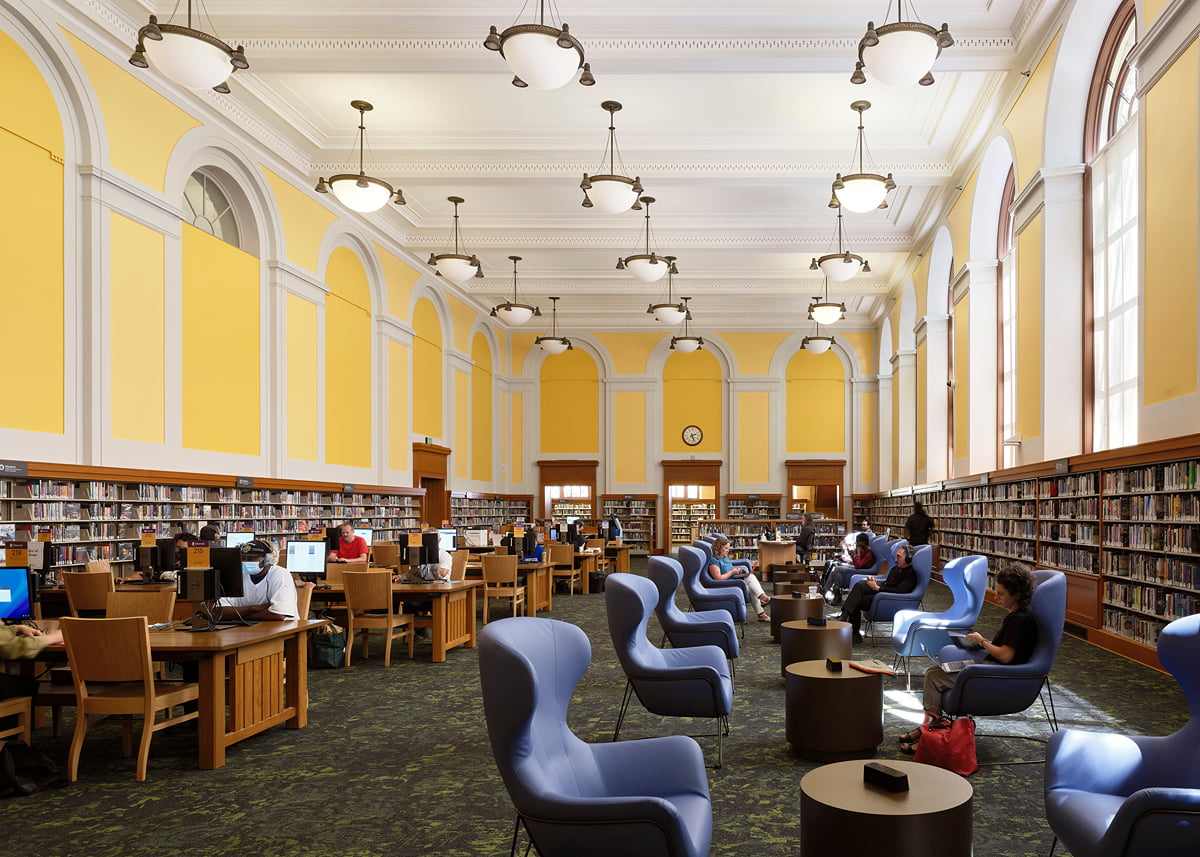 Multnomah County Library Central Library Refresh | Hennebery Eddy ...