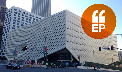 The Broad on Sky-lit day. Photo by Amelia Taylor-Hochberg